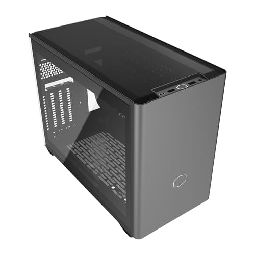 Open Box COOLER MASTER NR200P MAX V2 MINI-ITX PC CASE LIQUID COOLER - BLACK/GRAY