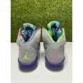 thumbnail image 4 of Ni - ke Air Jordan 5 Bel Air Retro Size 13 Mens Grey Sneakers 2013 621958-090, 4 of 5