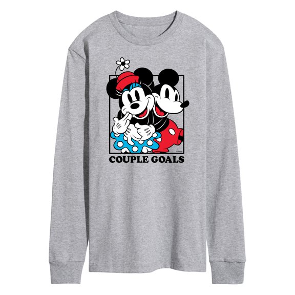 Disney - Mickey & Minnie Couple Goals Long Sleeve Graphic T-Shirt