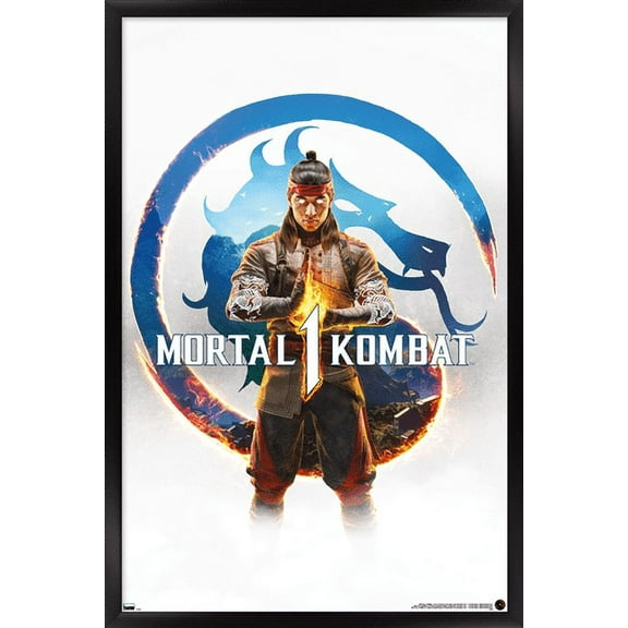 Mortal Kombat 1 - Key Art Wall Poster, 14.725" x 22.375" Framed