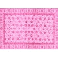 thumbnail image 1 of Ahgly Company Indoor Rectangle Oriental Pink Traditional Area Rugs, 3' x 5', 1 of 4
