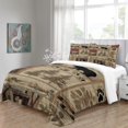 thumbnail image 4 of LAICAIW Lodge Quilt Set, 3-Piece, Moose Bear Reversible, Queen, 4 of 7