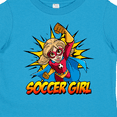 thumbnail image 4 of Inktastic Soccer Girl Superhero Girls Toddler T-Shirt, 4 of 5