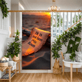 thumbnail image 6 of Easter Themed Sunset Landscape Banner with He not here HE Is Risen Text, Party Background Backdrop Decors for Easter Celebrations Church Events Religious Gatherings Photography Sessions, 6 of 8