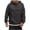 Dark Gray, variant on Miluxas Men's Cargo Hoodie Tacktical Sweatshirt Quarter-Zip Pullover with Multi Pockets Black 4(S)