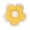 A007- Yellow, variant on Inflatable Dog Collars for After Surgery | Soft Dog Recovery Collars & Cones for Small Medium Large Dogs | Soft Cat Recovery E-Collar Pet Accessory, Sky Blue, 1 Pack