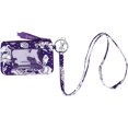thumbnail image 2 of Vera Bradley Clemson Tigers Rain Garden Zip ID Lanyard, 2 of 2