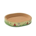 thumbnail image 4 of Cama rascadora para gatos 2 en 1, juguete de entrenamiento para decoración del hogar, transpirable Ovalada L, 4 of 8