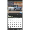 American Muscle Trucks OFFICIAL 2025 12x24" (Hanging) Wall Calendar