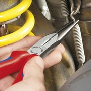 KNIPEX Tools 2612200 Long Nose Pliers With Cutter Comfort Grip