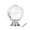 Silver, variant on Farfi 20/30/40mm Crystal Glass Kitchen Cabinet Cupboard Drawer Knob Wardrobe Handle (Silver,40mm)