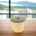 thumbnail image 3 of SWETRACE Mens Portable Urinal Round Plastic Yellow 1Set for Travel, 3 of 6