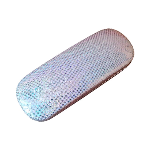 Boîte de Rangement pour Lunettes Pailletée Anti-Pression Grande Capacité Résistante aux Chutes Portable pour Lunettes Myopes Presbytes Usage Quotidien