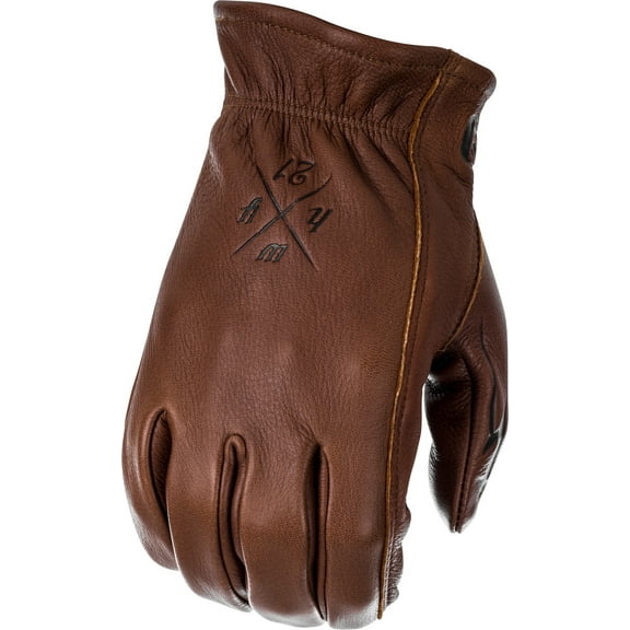 Highway 21 Louie Gloves Brown size Medium