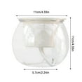 thumbnail image 3 of Self Watering Planter Automatic System Clear Pots for Indoor Efficient Flower Pot Solution, 3 of 3