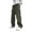 Army Green_002, variant on Cargo Pants Men Casual Lightweight Baggy Wide Leg Pants Y2K Sweatpants Drawstring Elastic Waist Trousers with pockets Khaki XL