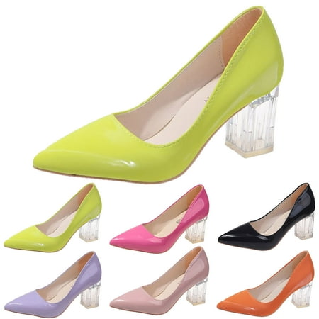 

Cathalem Slip in Shoes Women Casual Women Casual Shoes Fashion Spring And Summer New Pattern Simple Solid Pointed Women Wedges Red 7.5