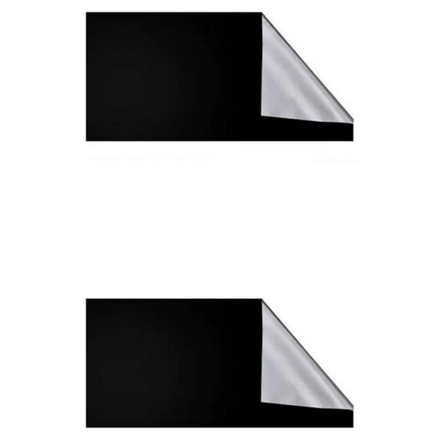 Youkk 1/2/3/5 Polyester Full Blackout Sunshades Strong Adhesion Easy Installation Customizable Shape Maximum Sunlight And 150*200 2PCS