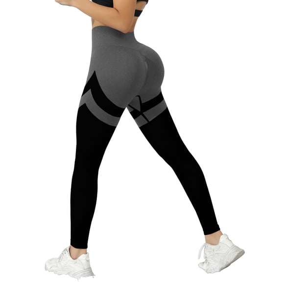 Anti Cellulite Leggings for Women Scrunch Butt Compression Push Up Yoga Pants Full Length Buttery Soft Yoga Pants Anti Cellulite Leggings No Curling Lift Pants Lightweight Slim Fit Pants Black L