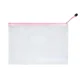 thumbnail image 3 of Bolsa de malla con cremallera, impermeable, de plástico, para documentos, multiusos, para viajes, almacenamiento, electrodomésticos de oficina, bolsas para organizar el hogar, 3 of 5