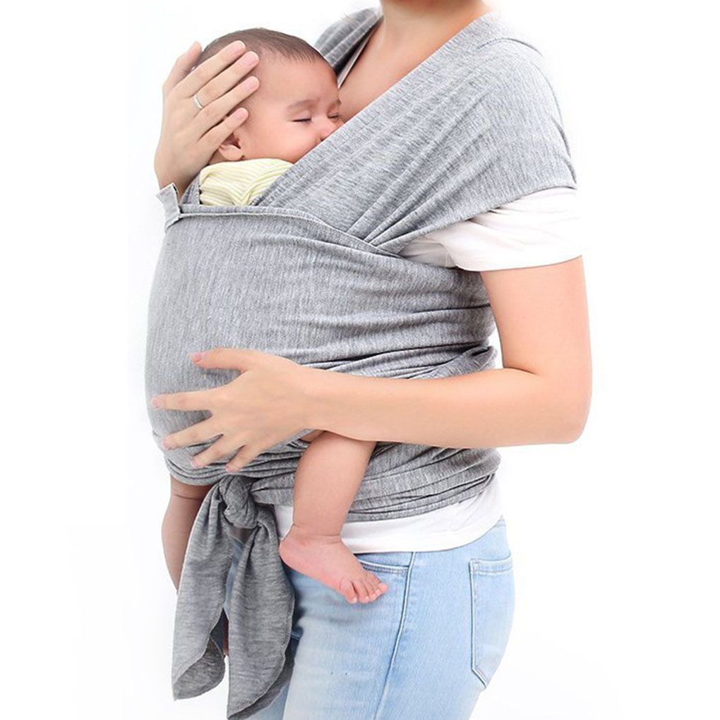 Postpartum Belt Use as Nursing Cover Baby Sling Wrap 5 Colors, Black White Swaddle & for Breastfeeding Comfy Stretchy Infant Newborn & Toddler Sling Carrier Mesh is Breathable Lightweight Striped