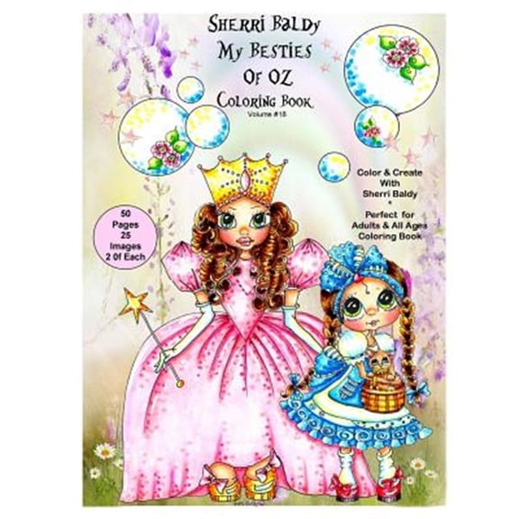 Pre-Owned Sherri Baldy My Besties of Oz Coloring Book