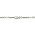 thumbnail image 4 of 925 Sterling Silver 2.75mm Cable Chain 24 Inch, 4 of 5