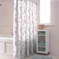 thumbnail image 5 of Shower Curtain Pink Cherry Blossoms Shower Curtains for Bathroom Decor Flower Floral Shower Curtain Sets with Hooks Waterproof Fabric Bath Curtain Extra Long 72" X 84", 5 of 6