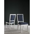 thumbnail image 3 of Safavieh BUCHANAN 19''H FRENCH BRASSERIE LINEN RECT SIDE CHAIR, FOX6229C-SET2, 3 of 6
