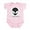 Petal Pink, variant on CafePress - Vintage Alien (I Believe) Infant Bodysuit - Baby Light Bodysuit, Size Newborn - 24 Months
