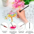 thumbnail image 3 of Micro Detail Paint Brush Set, DISEN 9PCS Professional Miniature Fine Detail Brushes for Watercolor Oil Acrylic, Craft Models Rock Painting, Perfect for Beginners, Professionals, 3 of 9
