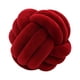 thumbnail image 1 of Nudo Almohada Bola Gruesa Cómoda Almohadas Anudadas Para Sala De Estar Hogar Sofá Rojo, 1 of 9