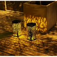 thumbnail image 5 of Solar Lantern Lights, Outdoor Hanging Lamp for Patio, IP54 Waterproof Garden Light Cylinder Tree Lanterns, 5 of 5
