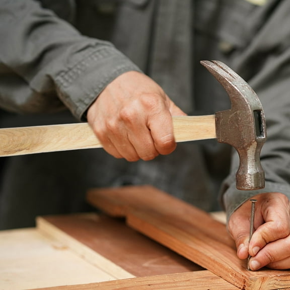 LEORX Hammer Wood Handle Accessory for Outdoor and Woodworking Tasks