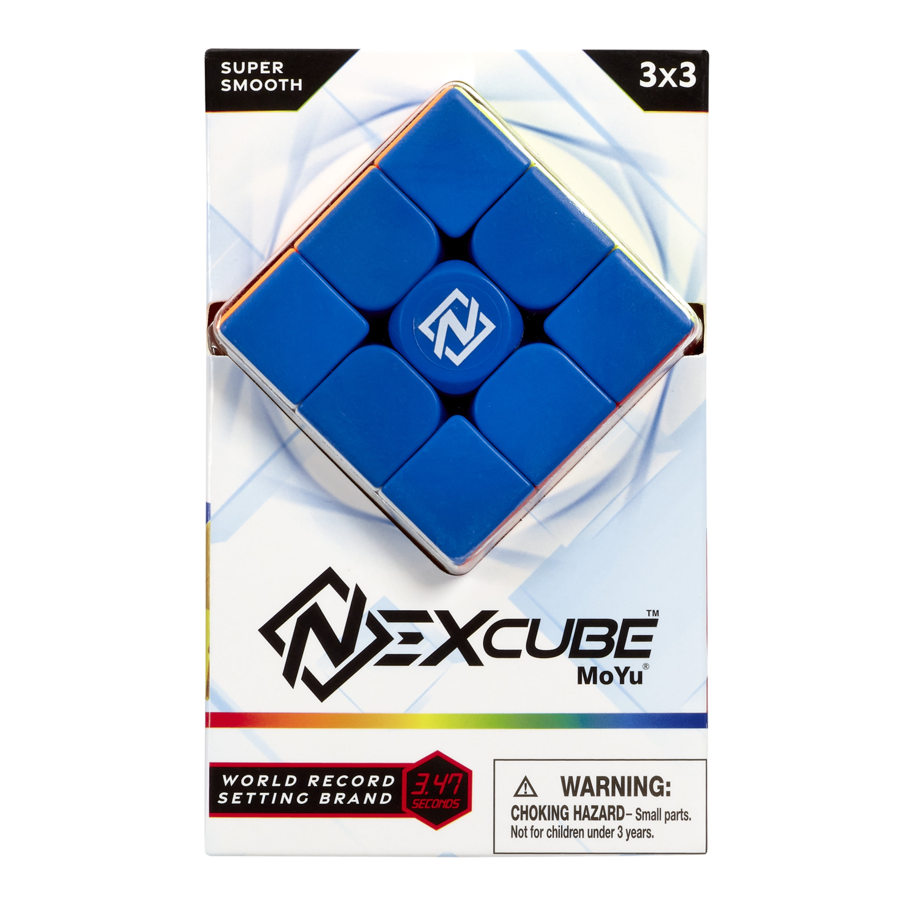Goliath NEXcube 3x3 Classic Puzzle Cube - Super Smooth Technology Unlocks Super Speed