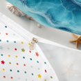 thumbnail image 3 of Manfei 3D Seashell Starfish Beach Wave Twin Bedding for Kids Boys and Girls, Coastal Life Print Duvet Cover Set, Polka Dots Reversible 2 Pieces, 1 Duvet Cover and 1 Pillowcase, 3 of 5