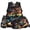 American Flag Tractor, variant on Blue Axolotl 4PCS Kids Backpack Set with Lunch Box Pencil Pouch Water Bottle Sleeve for Elementary Primary Middle School Boys Girls Back to School Supplies Gifts