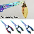 thumbnail image 3 of StainlessSteel Fishing Plier Saltwater Braid Line Scissor Tool BEST Hook, 3 of 8