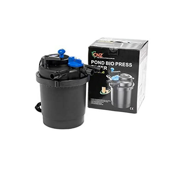 CNZ CPF-2500 Bio Pressure Pond Filter with 13w Clarifier, Up to 1600 gallons