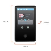 Ematic EM318VIDBL 2.4 8GB Touchscreen MP3 Video Player with Bluetooth