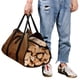 thumbnail image 1 of Bolsa para transporte de leña, bolsa de lona para leña para chimenea, bolsa para transporte de leña resistente al agua, accesorios plegables para chimenea, ideal para estufas de leña, camping, playa JM, 1 of 5