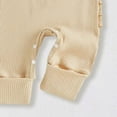 thumbnail image 4 of Leey-World My First St Patricks Day Baby Girl Boy Outfit Mamas Lucky Charm Romper Jumpsuit Spring Newborn Infant Clothes|Beige,NewBorn, 4 of 7