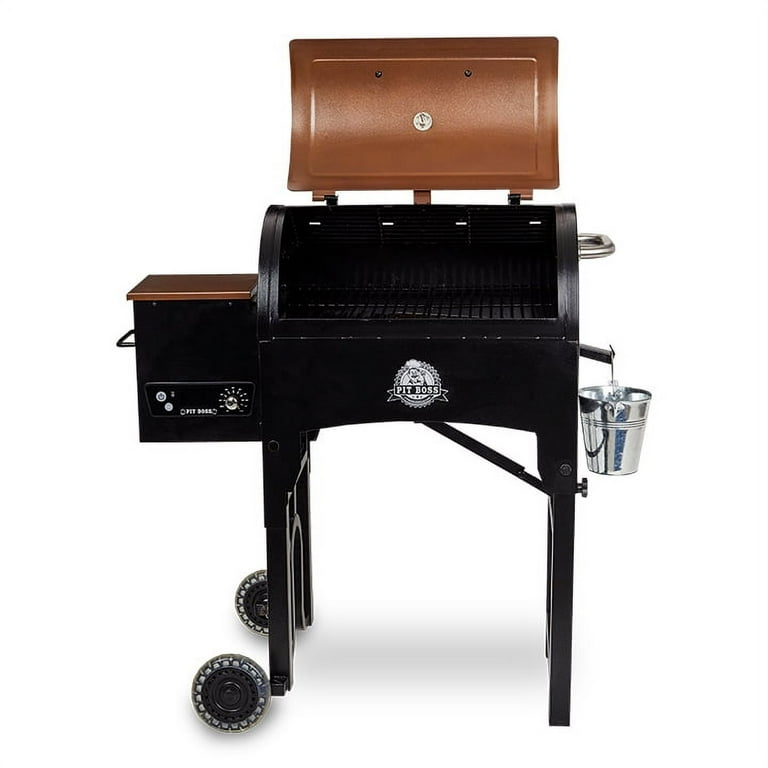Pit Boss 340 Sq. In. Portable Tailgate, Camp Pellet Grill with Folding Legs Pit Boss 340 Sq. In. Portable Tailgate, Camp Pellet Grill with Folding Legs