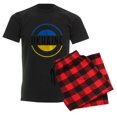 thumbnail image 6 of CafePress - Together We Can Ukraine Pajamas - Men's Dark Loose Fit Cotton Pajama Set, 6 of 7