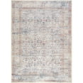 thumbnail image 2 of Wondo Floral Washable Rugs, 5x8 Area Rug for Living Room, Soft Large Boho Bedroom Rug, Botanical Non Slip Ultra Thin Floor Carpet for Dining Room Nursery Office, Light Pink, 2 of 7