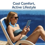 Arctic Air® Neck Chill Gel Neck Wrap for Cooling, Portable Hands-Free Comfort, Reusable