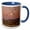 Blue/White, variant on 3drose, Sandhill Cranes, Snow Geese, Birds, New Mexico - Us32 Ska0028 - Steve Kazlowski, 11oz Mug
