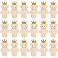 thumbnail image 1 of 18 Pieces Mini Bear Toy 4.7 Inch Stuffed Jointed Bear Doll for Ages 6+ - Crown Style, 1 of 5