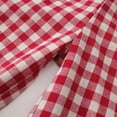 thumbnail image 6 of Hiijoy Toddler Girls Summer Outfits Gingham Print Tank Top & Wide Leg Pants Set, Sizes 2-3T, 6 of 8