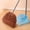 Coffee, variant on Lazy Sweep Cover, Microfiber Mop Pad Replacement, 14.9" x 10.2" Super Absorbent Wet Dry Floor Wrap, Reusable Washable Polyester, Ideal for Home Kitchen and Hard Floor